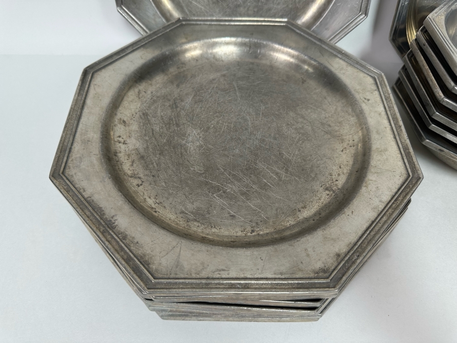 Wilton-Columbia RWP 10' Pewter Plates And 6.75' Bowls [Photo 7]