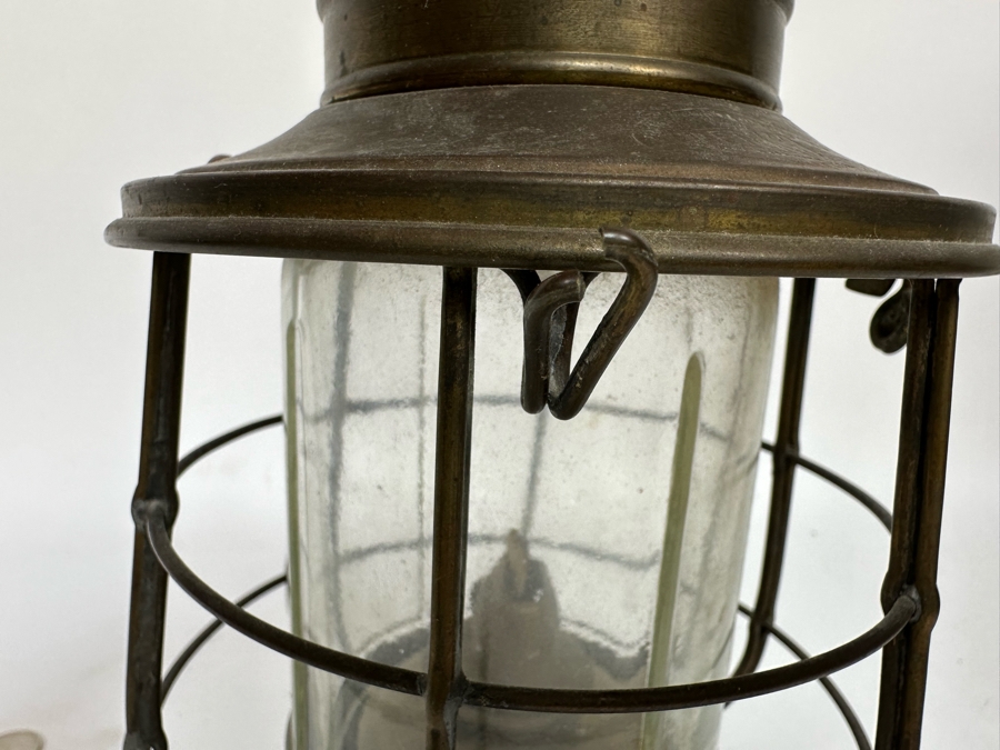 Vintage Perko Brass Lantern 6W X 16H [Photo 11]