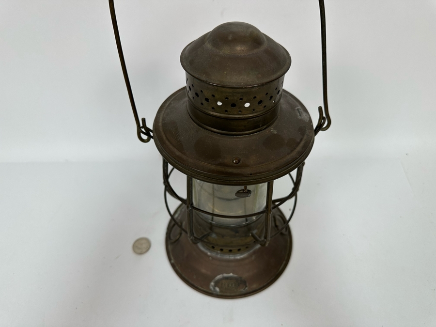 Vintage Perko Brass Lantern 6W X 16H [Photo 7]