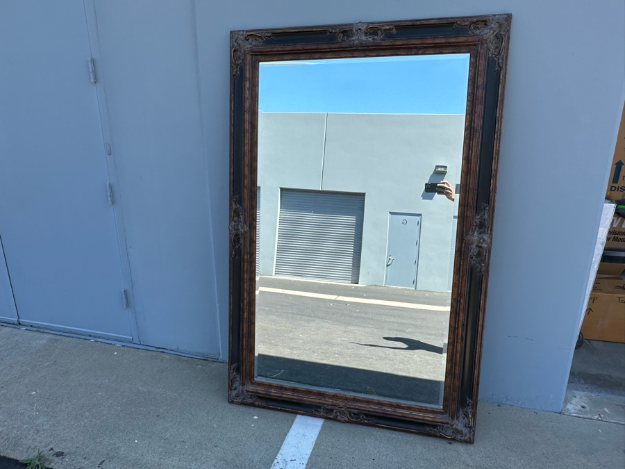 Large Beveled Glass Wall Mirror, Legacy Mirror By Emerson Et Cie 47 X 70