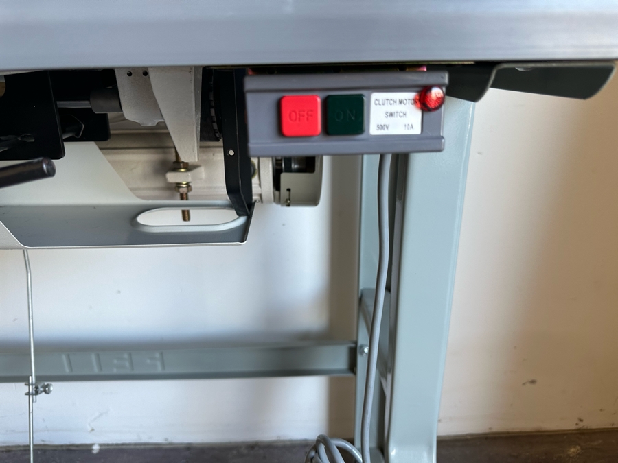 PFAFF Industrial 1245 Single Needle Sewing Machine Complete Used Once 48W X 20D X 61H Retails $3,400 [Photo 14]