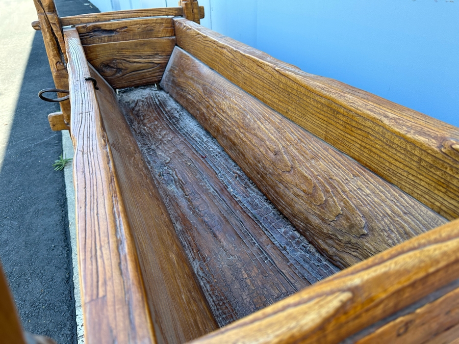 Antique Wooden Horse Manger Trough 71W X 30D X 34H [Photo 8]