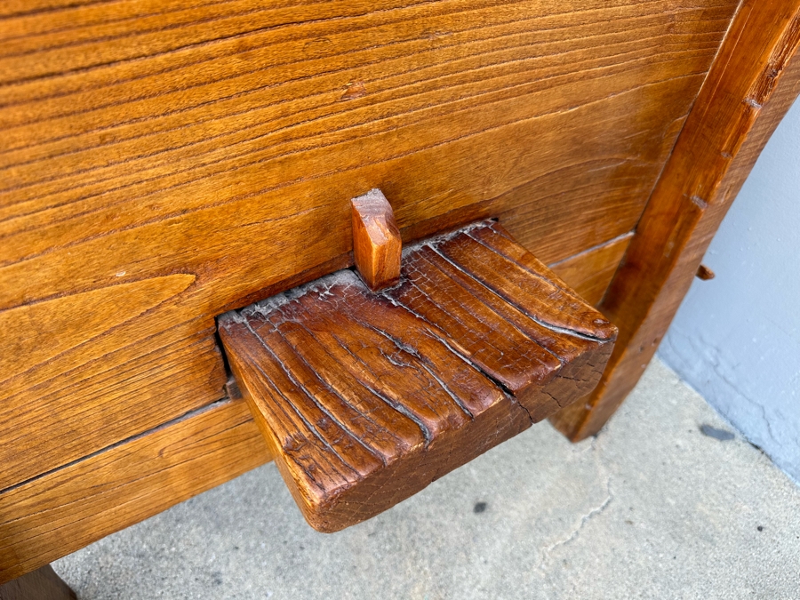 Antique Wooden Horse Manger Trough 71W X 30D X 34H [Photo 7]