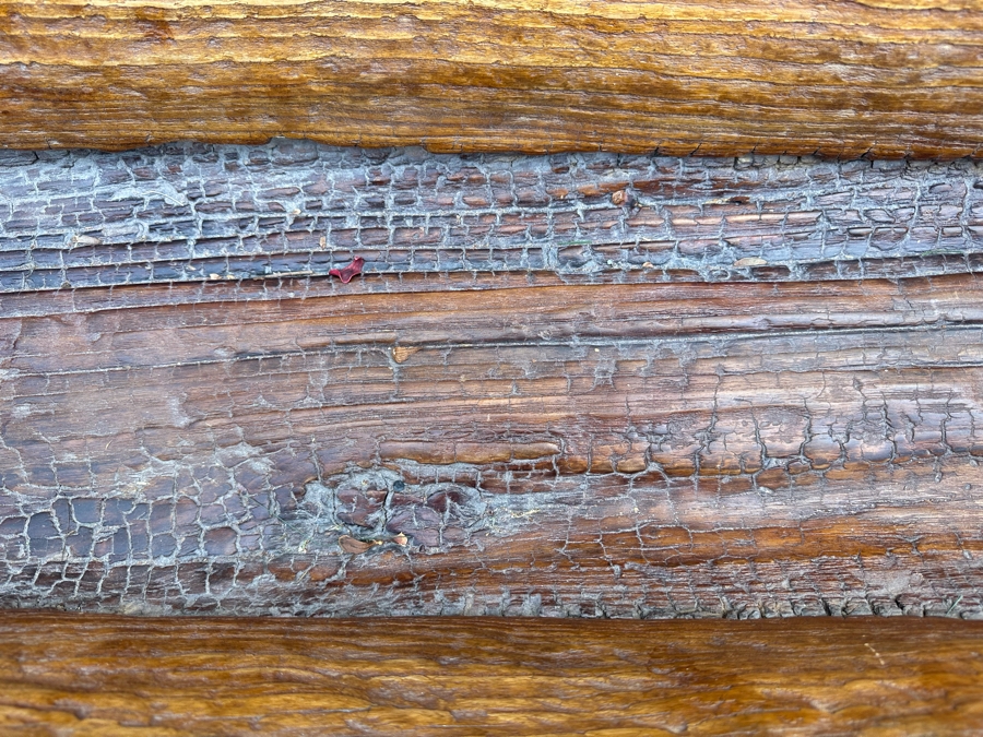 Antique Wooden Horse Manger Trough 71W X 30D X 34H [Photo 17]