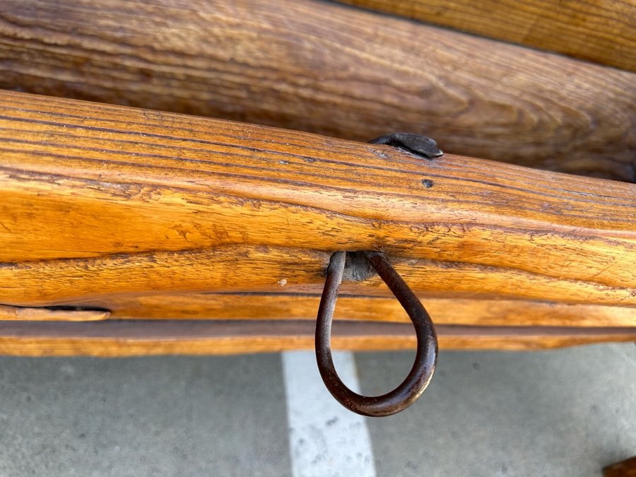 Antique Wooden Horse Manger Trough 71W X 30D X 34H [Photo 10]