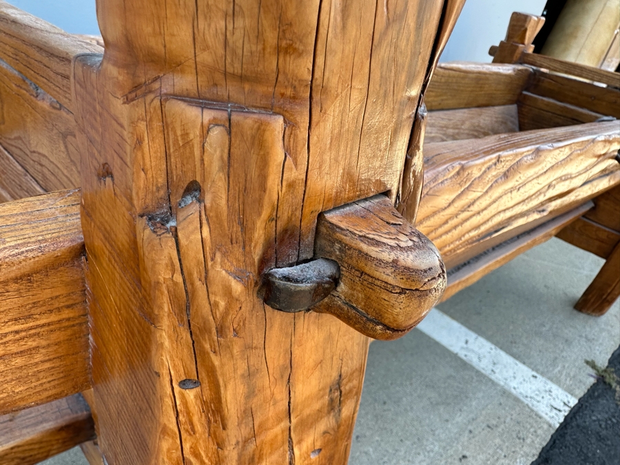 Antique Wooden Horse Manger Trough 71W X 30D X 34H [Photo 11]