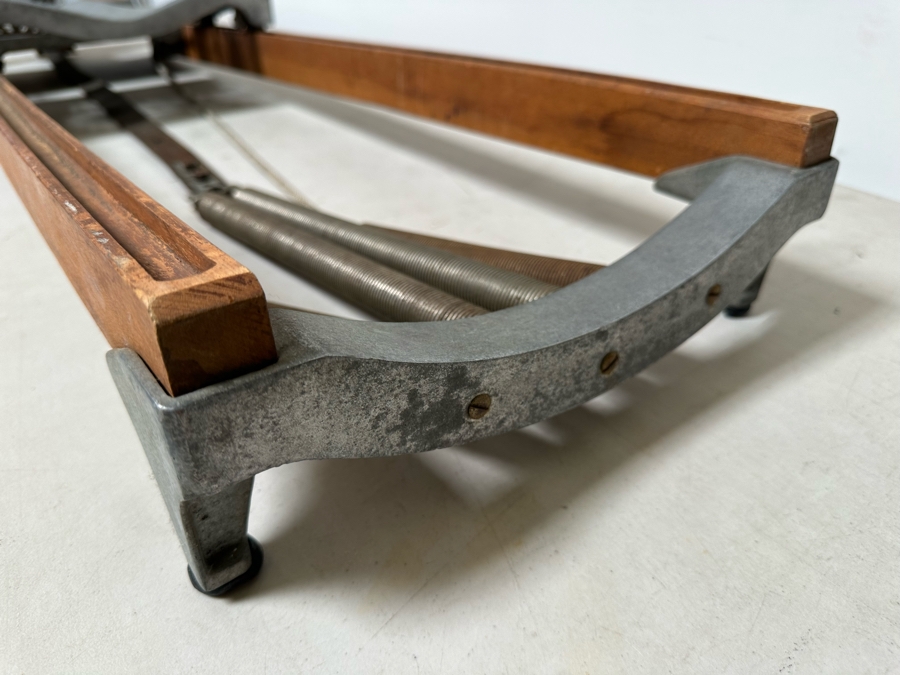 Vintage 1920/30s Vig-Row Rowing Exercise Machine 13W X 48D X 5H [Photo 13]