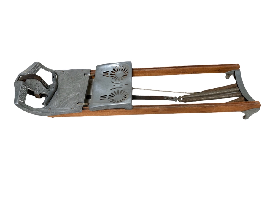 Vintage 1920/30s Vig-Row Rowing Exercise Machine 13W X 48D X 5H [Photo 2]