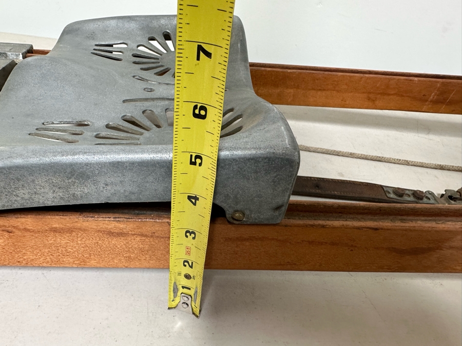 Vintage 1920/30s Vig-Row Rowing Exercise Machine 13W X 48D X 5H [Photo 16]