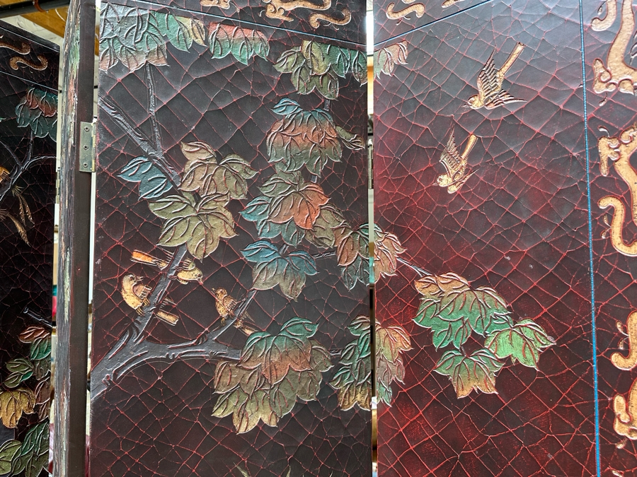 Massive 8-Panel Asian Room Divider Screen 12'W X 8'H [Photo 6]