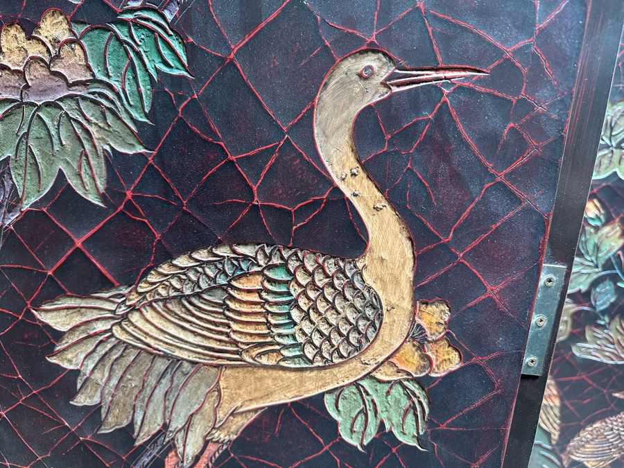 Massive 8-Panel Asian Room Divider Screen 12'W X 8'H [Photo 15]