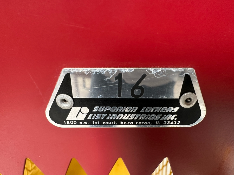 Metal Gym Lockers By Superior Lockers List Industries Inc Boca Raton, FL 25W X 16D X 62.5H [Photo 4]