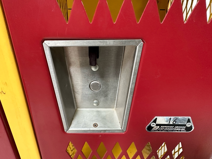 Metal Gym Lockers By Superior Lockers List Industries Inc Boca Raton, FL 25W X 16D X 62.5H [Photo 5]