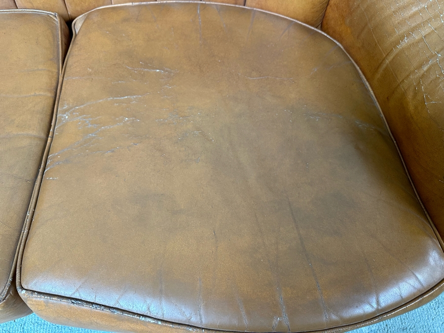 Baroque Rococo Leather Sofa 85W X 38D X 46H [Photo 9]