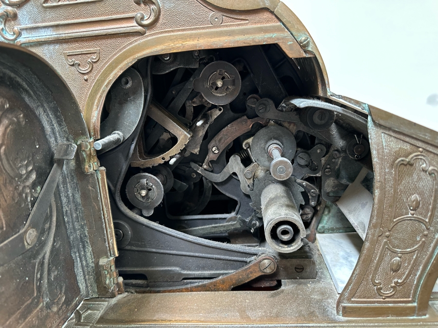 Antique National Cash Register Brass Cash Register Do Not Have Key 19W X 16D X 26.5H [Photo 23]