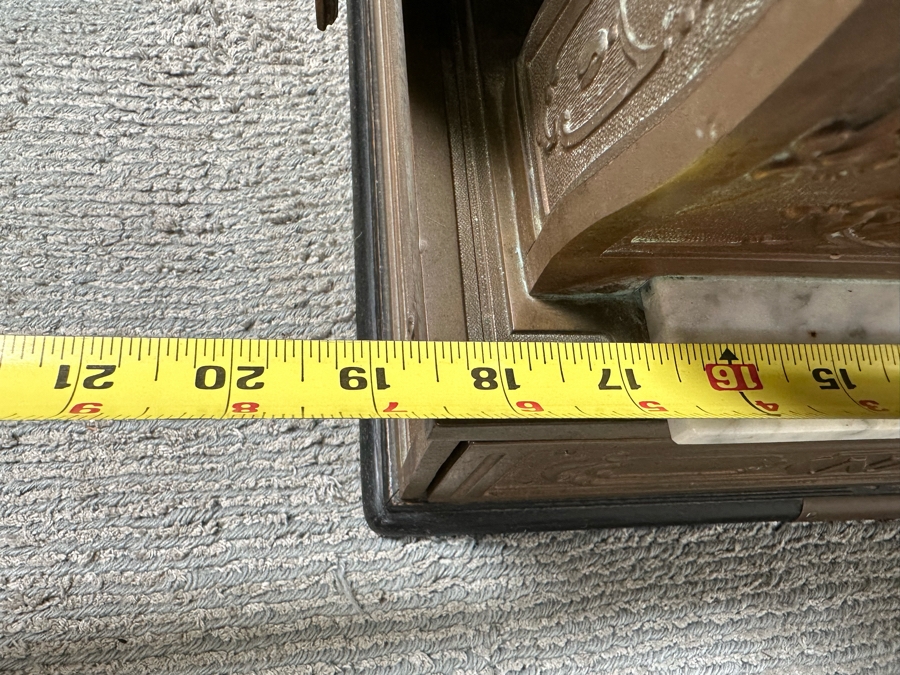 Antique National Cash Register Brass Cash Register Do Not Have Key 19W X 16D X 26.5H [Photo 24]