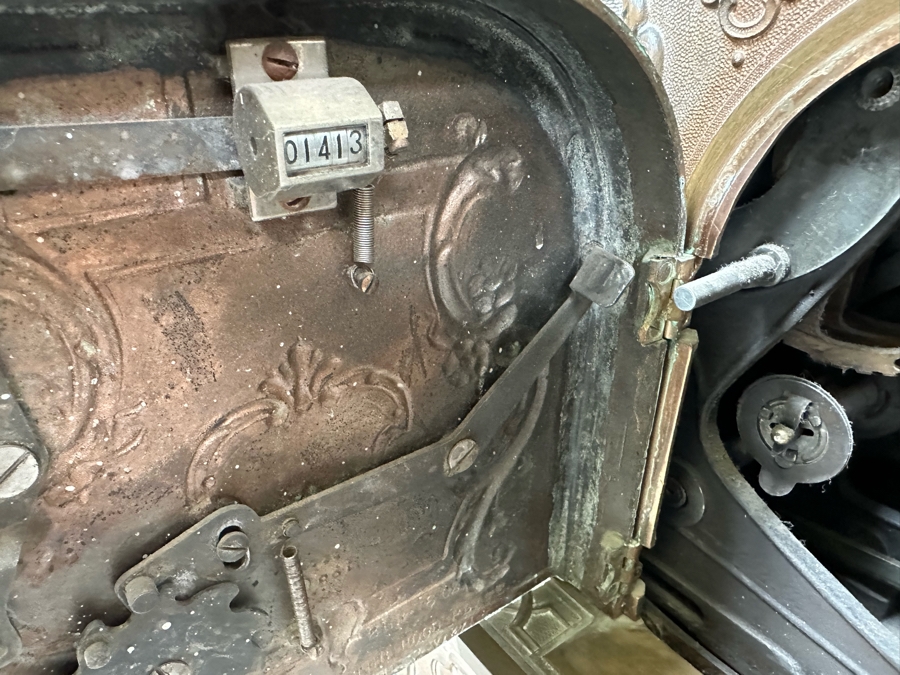 Antique National Cash Register Brass Cash Register Do Not Have Key 19W X 16D X 26.5H [Photo 22]