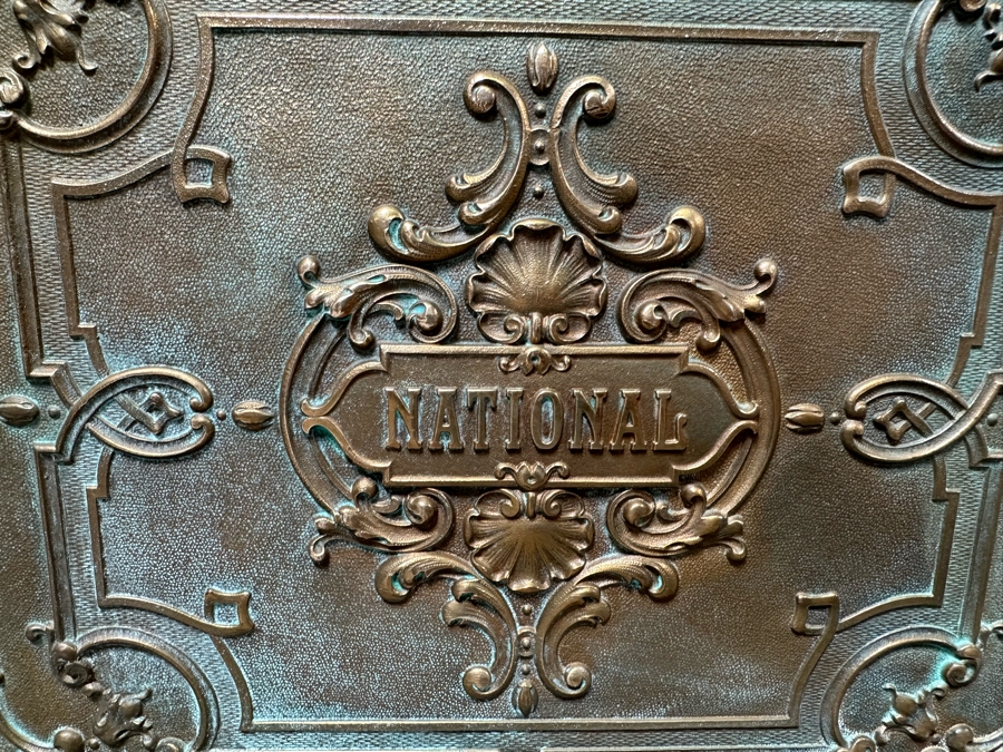 Antique National Cash Register Brass Cash Register Do Not Have Key 19W X 16D X 26.5H [Photo 19]