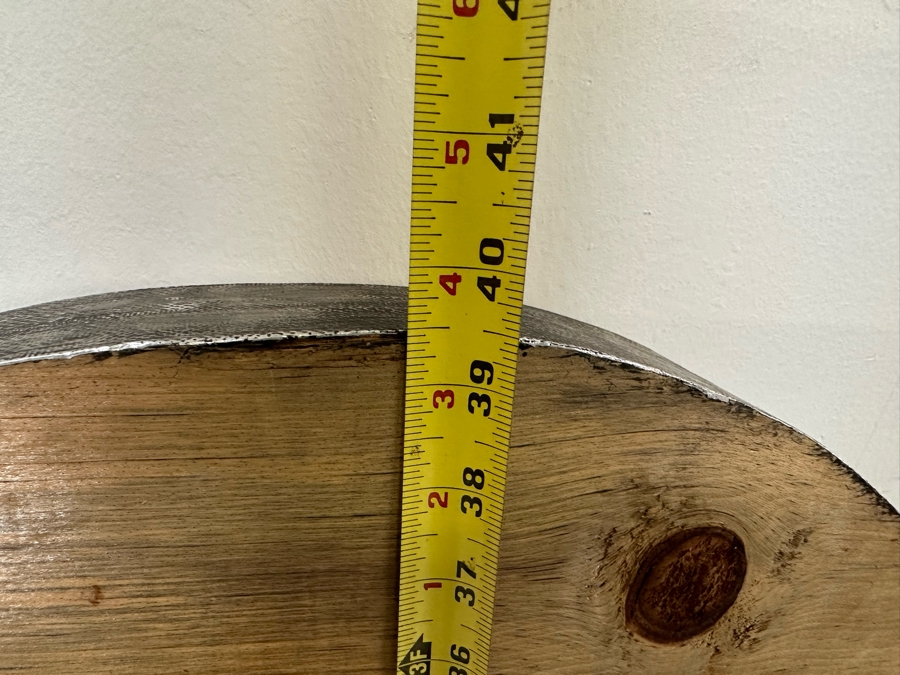 Bas-Relief Metal Frame Overlaid Original Painting Of Man 24 X 40 [Photo 11]