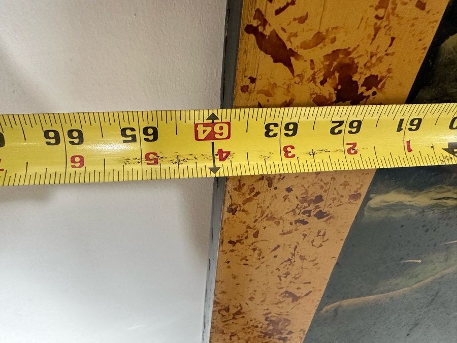 Small Hand Painted Japanese 3-Panel Fireplace Screen 64W X 48H [Photo 8]