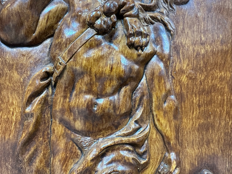 Vintage Bakelite Hercules Bas-Relief Wall Artwork 29 X 36 [Photo 9]