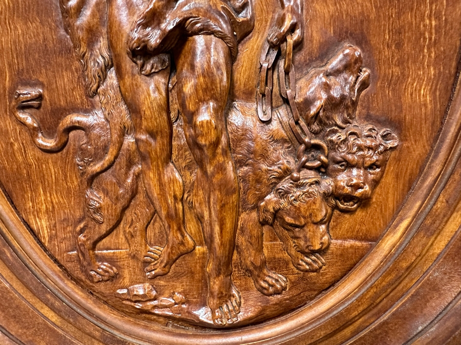 Vintage Bakelite Hercules Bas-Relief Wall Artwork 29 X 36 [Photo 6]