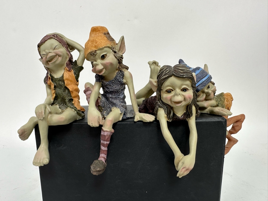 Four Pixies Designed In England By Anthony Fisher For Pacific Rim Arts Ltd [Photo 2]