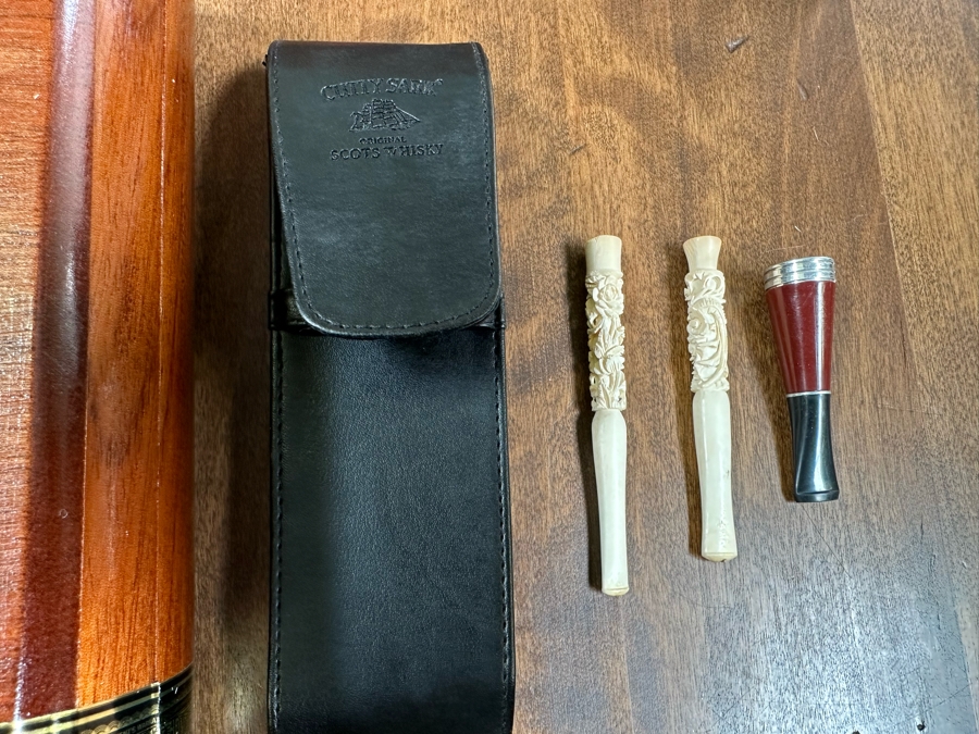 Collection Of Cigar Boxes, Lighter, Pipe Accessories [Photo 11]