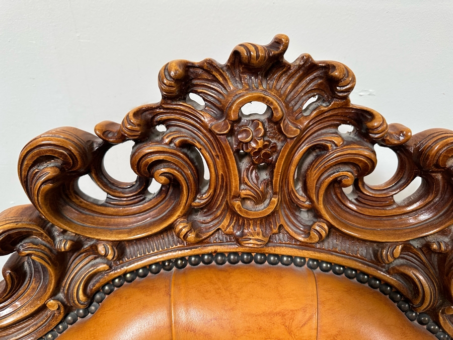 Pair Of Baroque Rococo Armchairs 39W X 32D X 41.5H [Photo 7]