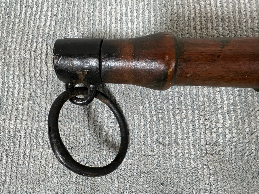 Pair Of Antique Oxen Cattle Yokes 40W [Photo 5]