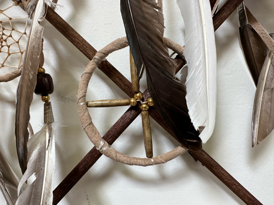 Navajo Medicine Wheel Wall Artwork 20W X 22H [Photo 5]