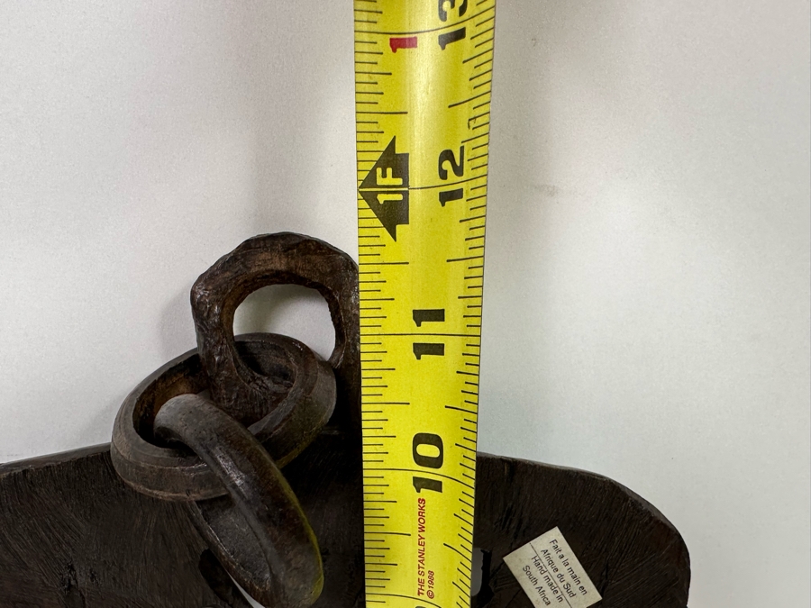 Vintage Wood Carving Wall Artwork From South Africa 7 X 11 [Photo 10]