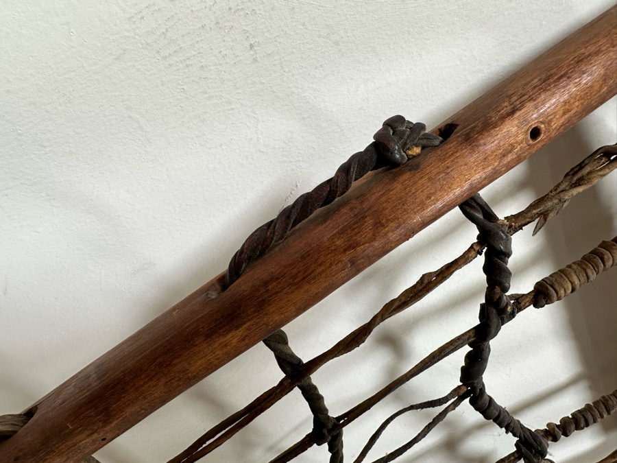 Antique Native American Snowshoes 11W X 57L [Photo 8]