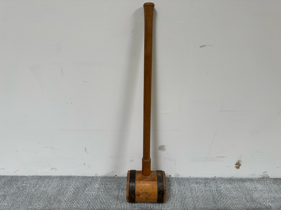 Vintage Wooden Sledge Hammer By Victor Industries 35L [Photo 3]