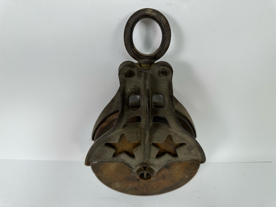 Vintage Starline Metal And Wooden Pulley 12L [Photo 6]