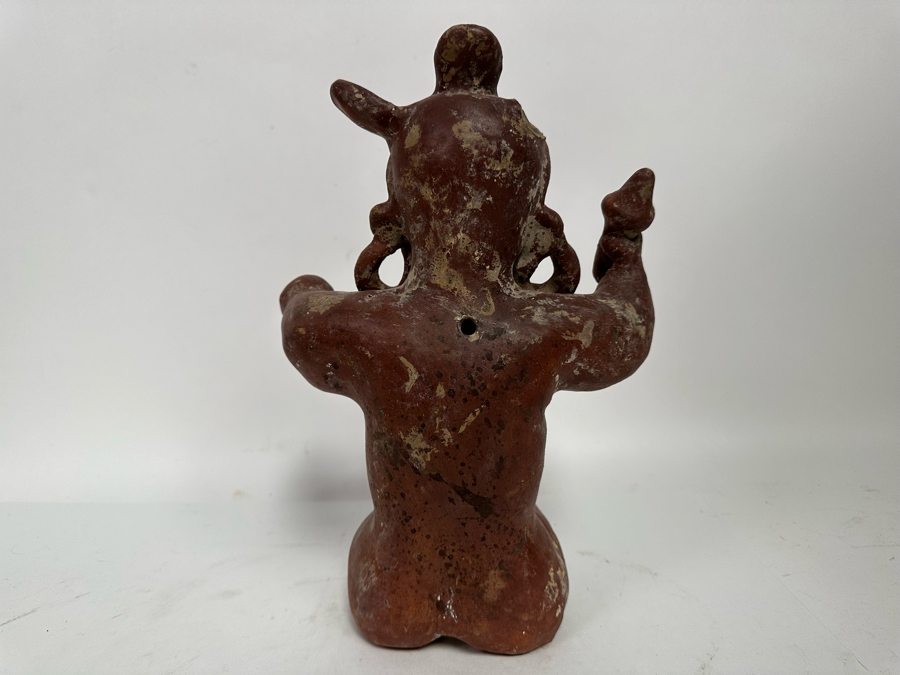 Old Mexican Pottery Figurine 9W X 13H [Photo 10]