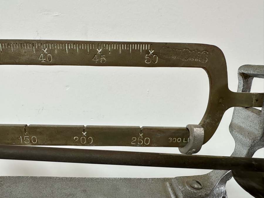 Vintage Art Deco Chrome Physician's Doctor's Scale By Chicago Scale Co. Mason Davis & Co 18W X 20D X 59H [Photo 9]