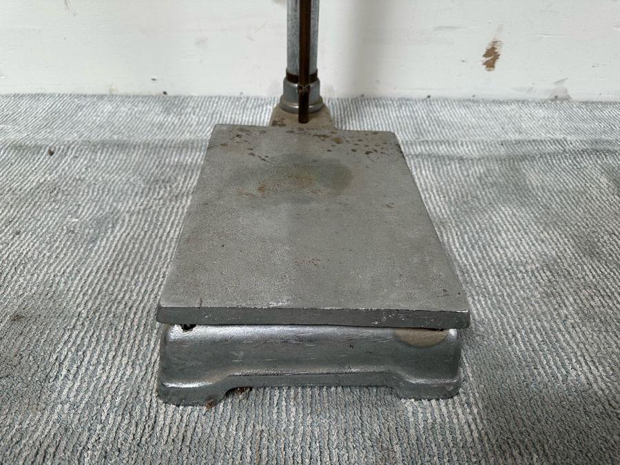 Vintage Art Deco Chrome Physician's Doctor's Scale By Chicago Scale Co. Mason Davis & Co 18W X 20D X 59H [Photo 15]