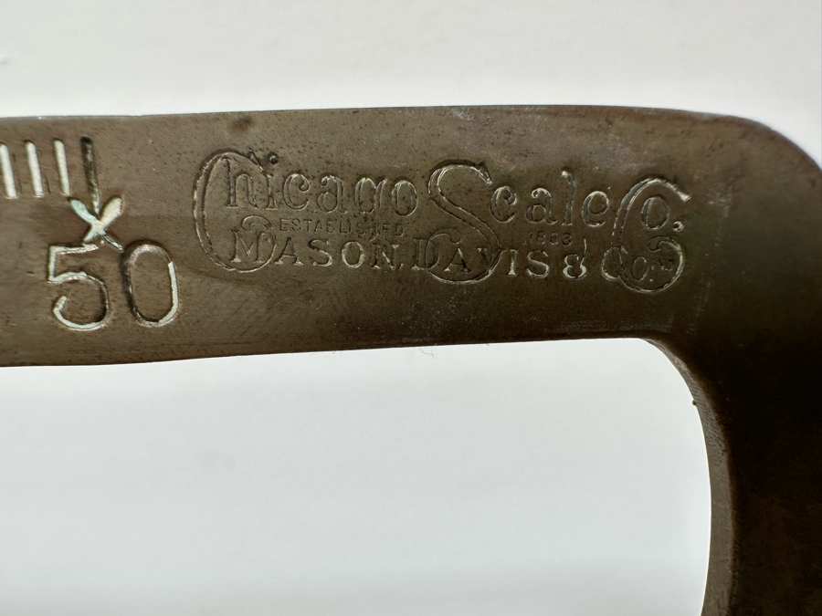 Vintage Art Deco Chrome Physician's Doctor's Scale By Chicago Scale Co. Mason Davis & Co 18W X 20D X 59H [Photo 8]