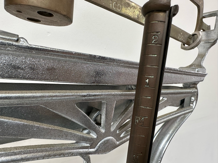 Vintage Art Deco Chrome Physician's Doctor's Scale By Chicago Scale Co. Mason Davis & Co 18W X 20D X 59H [Photo 14]