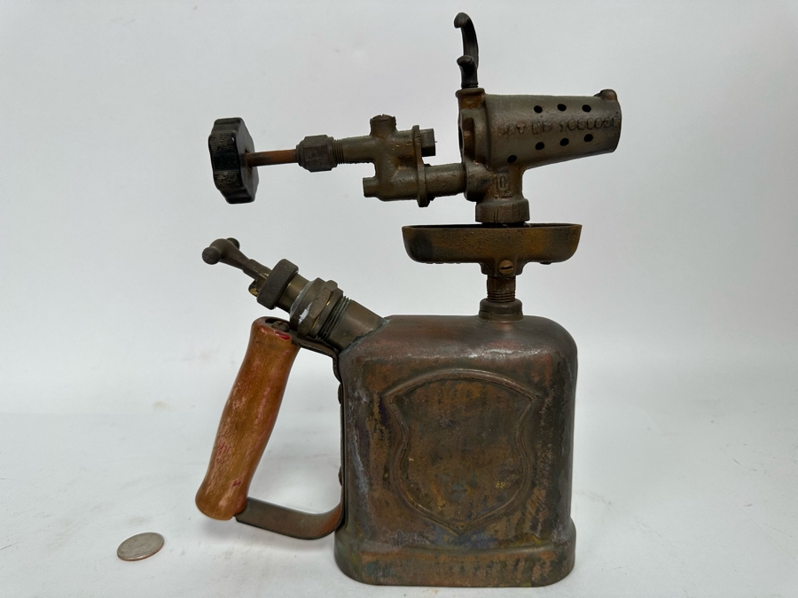 Antique Brass C & L Blow Torch TL-130 8W X 11H [Photo 7]