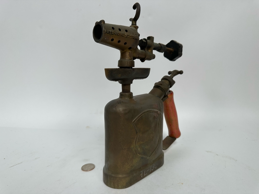 Antique Brass C & L Blow Torch TL-130 8W X 11H [Photo 6]
