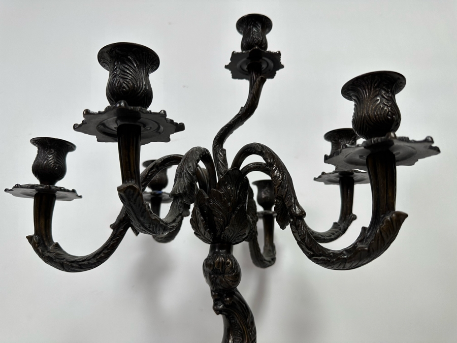Metal Candelabra Made In India 16W X 25H [Photo 5]