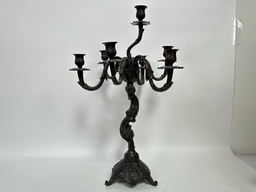 Metal Candelabra Made In India 16W X 25H [Photo 2]