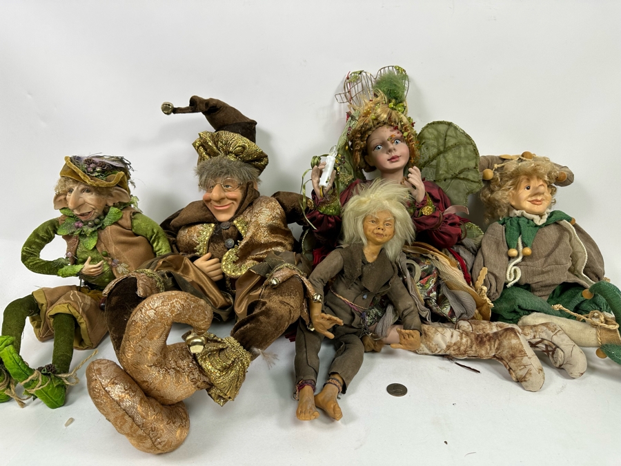 Collection Of Five Fairy Dolls [Photo 2]