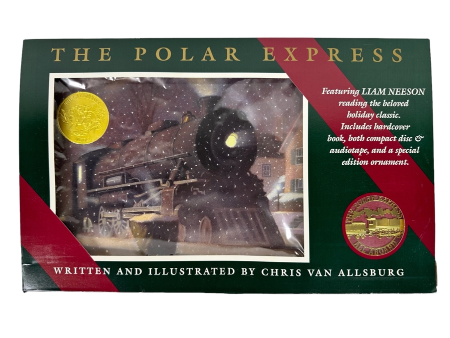 The Polar Express Hardcover Book, CD And Ornament