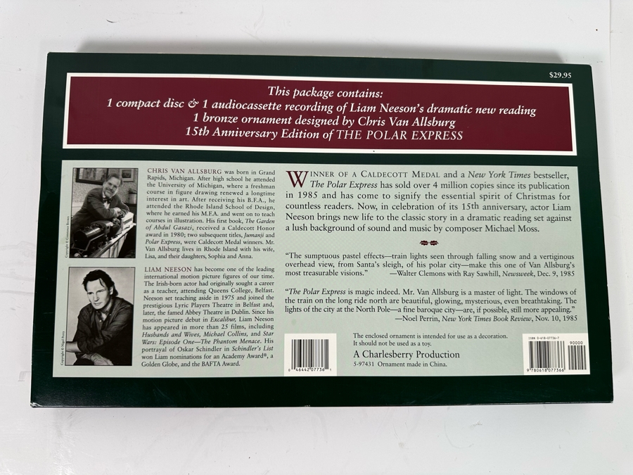 The Polar Express Hardcover Book, CD And Ornament [Photo 6]