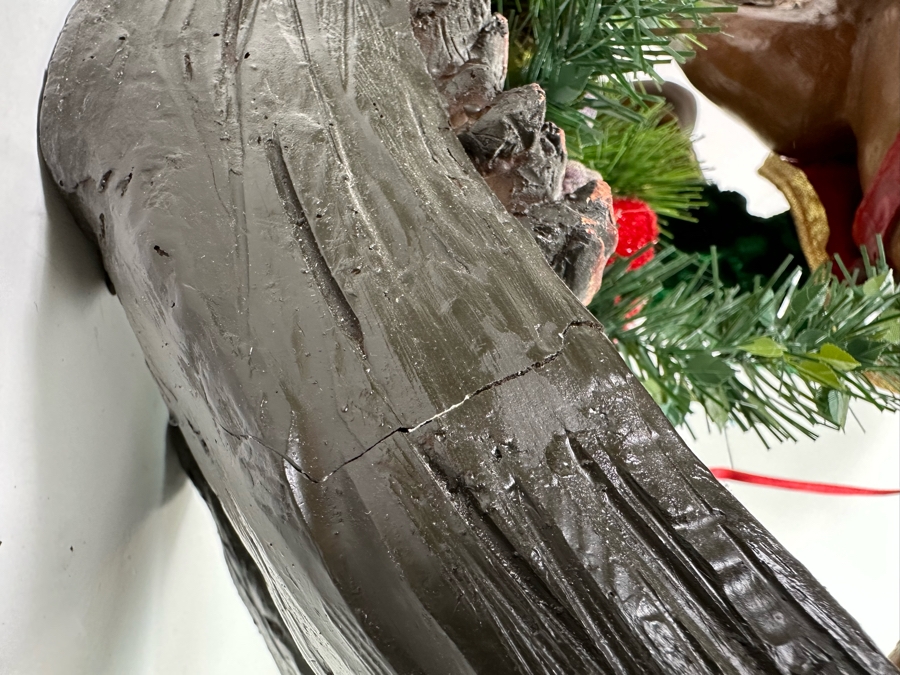 Large Santa Claus On Rocking Horse Christmas Decoration 24W X 28H [Photo 8]