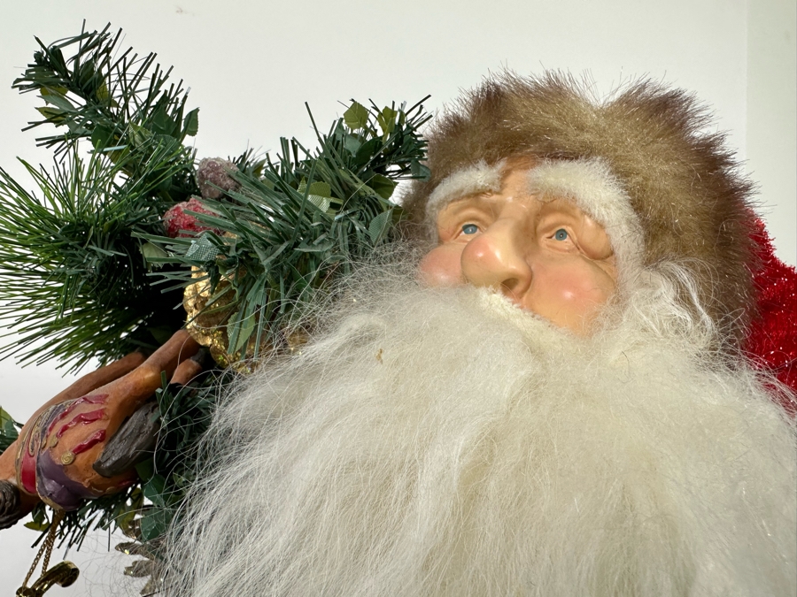 Large Santa Claus On Rocking Horse Christmas Decoration 24W X 28H [Photo 5]