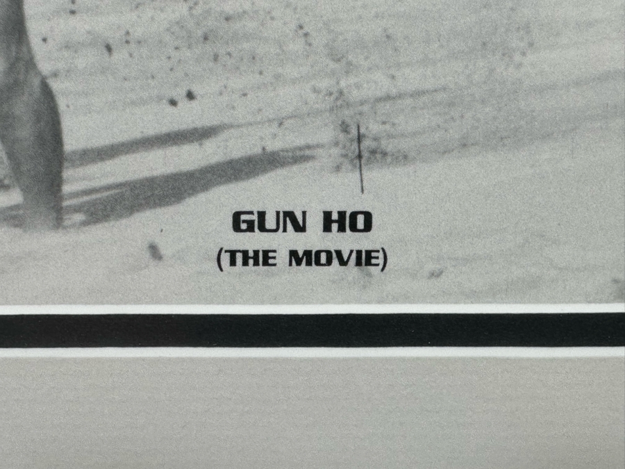 Autographed 'Surfs' Up! Bud Browne' Gun Ho Surf Movie Poster Print 14 X 10 Framed 22 X 18 [Photo 7]